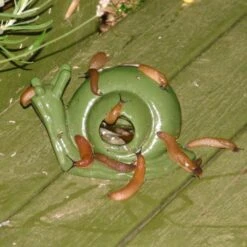 ESSCHERT DESIGN Slakkenval Keramiek - Groen -Bloemenzaden Winkel actie super slakkenval 1484052737 1 600