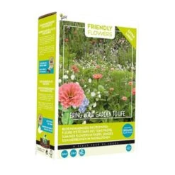Buzzy Friendly Flowers Bloemenmengsel Pasteltinten - 50 M²