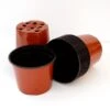 Bruine Ronde Kweekpotten - 13 Cm - Set Van 15 Stuks -Bloemenzaden Winkel bruine potten van 13 cm 1484055828 1 600