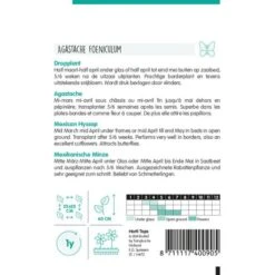 Dropplant - Agastache Mexicana 5 Dropplant - Agastache Mexicana -Bloemenzaden Winkel dropplant agastache mexicana 1646840359 1025 600