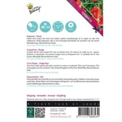 Klaproos Corn Poppy - Papaver Rhoeas -Bloemenzaden Winkel klaproos corn poppy papaver rhoeas 1646840341 658 600