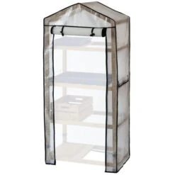 Vegtrug Kweekkas Met Houten Frame - 4 Rekken -Bloemenzaden Winkel kweekkas vegtrug 4 rekken 1625039832 3 600