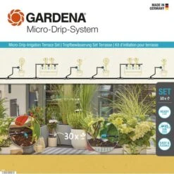 Gardena Micro-drip-bewatering Terras Set - 30 Planten -Bloemenzaden Winkel microdripbewatering terras set 1683531758 3 600