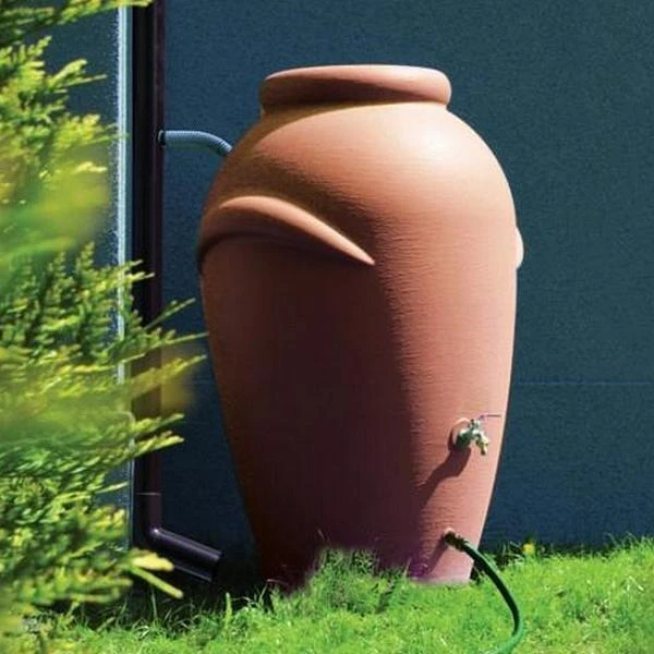 Regenton Terracotta - 360 Liter 4 Regenton Terracotta - 360 Liter - Afbeelding 2