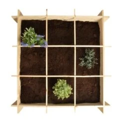 ESSCHERT DESIGN Vierkante Meter Tuin In Hout - 150 L -Bloemenzaden Winkel vierkantemeter tuin in hout 1678369365 1 600